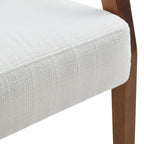Poltrona di design Mid-Century Modern da 70,8 cm imbottita con braccioli