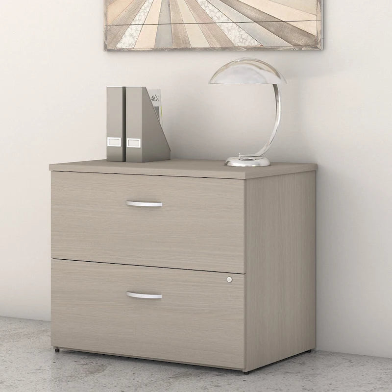 Classificatore orizzontale a 2 cassetti con guide a sfera e chiusura singola