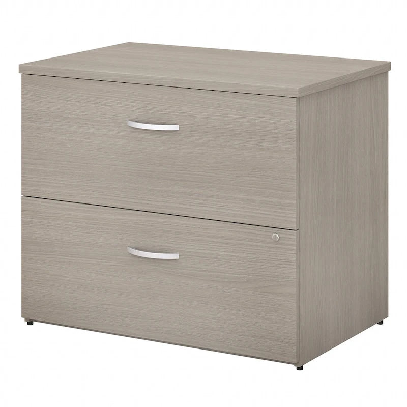 Classificatore orizzontale a 2 cassetti con guide a sfera e chiusura singola