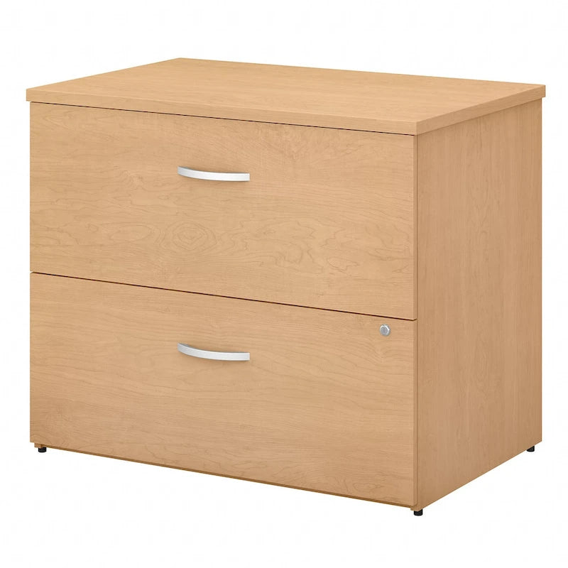 Classificatore orizzontale a 2 cassetti con guide a sfera e chiusura singola