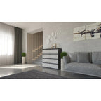 Cassettiera classica a 6 cassetti per camera da letto