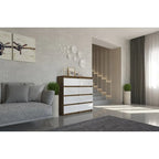 Cassettiera classica a 6 cassetti per camera da letto