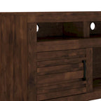 Mobile Porta TV da 72" per TV fino a 85" – Finitura Whiskey, Nessun Montaggio Richiesto