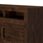 Mobile Porta TV da 72" per TV fino a 85" – Finitura Whiskey, Nessun Montaggio Richiesto