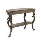 Console da Ingresso in Peltro con Finitura Elegante
