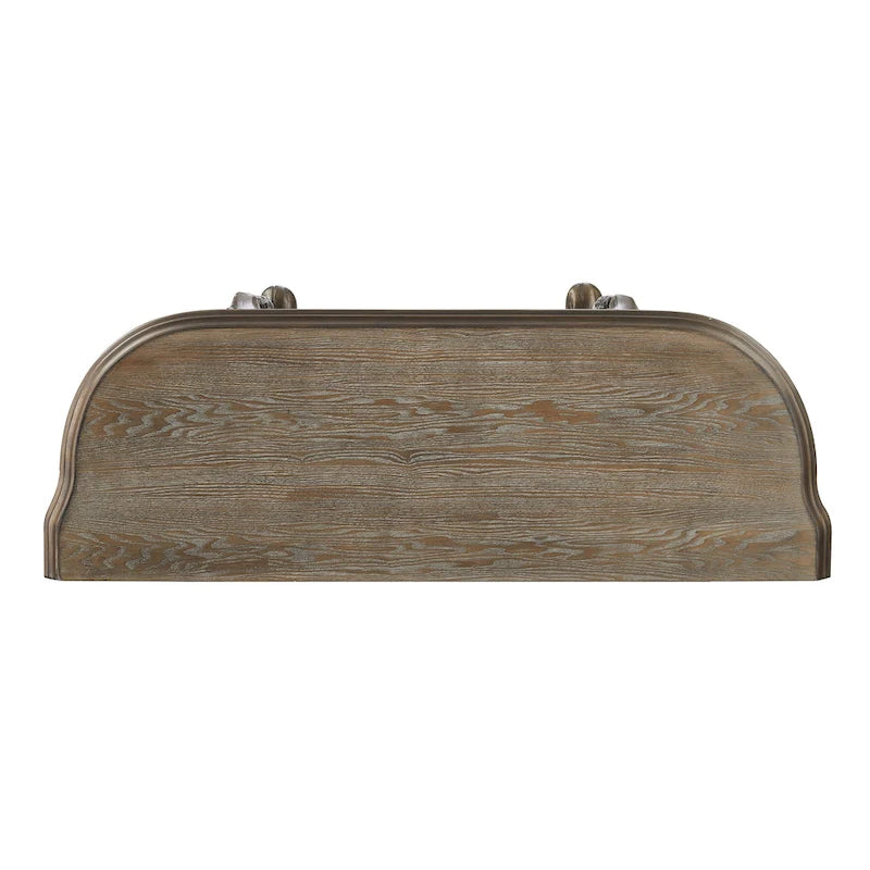 Console da Ingresso in Peltro con Finitura Elegante