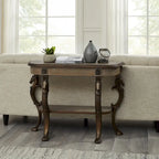 Console da Ingresso in Peltro con Finitura Elegante