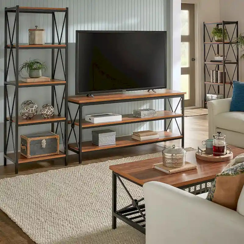 Mobile TV Etagere in metallo da 62" per TV fino a 70"