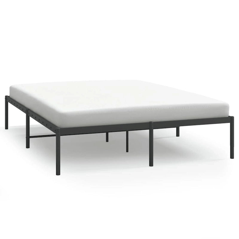 Telaio letto in acciaio verniciato a polvere con doghe rinforzate 81,5x41,1x35,6