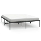 Telaio letto in acciaio verniciato a polvere con doghe rinforzate 81,5x41,1x35,6