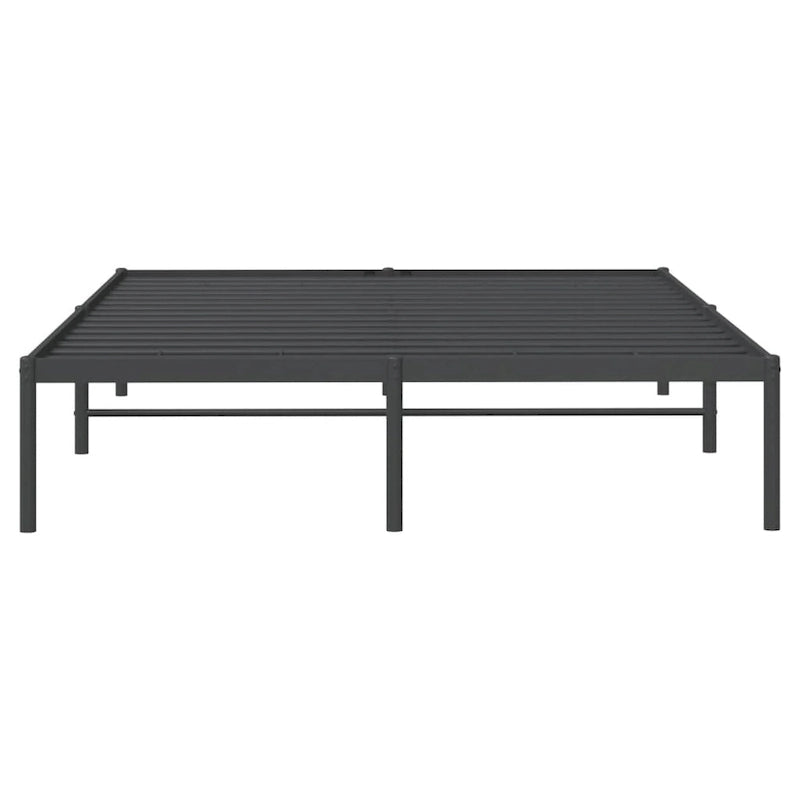 Telaio letto in acciaio verniciato a polvere con doghe rinforzate 81,5x41,1x35,6