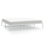 Telaio letto in acciaio verniciato a polvere con doghe rinforzate 81,5x41,1x35,6