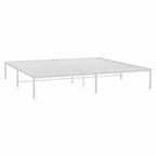 Telaio letto in acciaio verniciato a polvere con doghe rinforzate 81,5x41,1x35,6