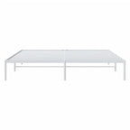 Telaio letto in acciaio verniciato a polvere con doghe rinforzate 81,5x41,1x35,6