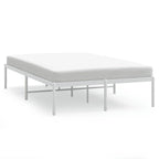 Telaio letto in acciaio verniciato a polvere con doghe rinforzate 81,5x41,1x35,6