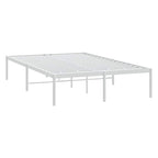 Telaio letto in acciaio verniciato a polvere con doghe rinforzate 81,5x41,1x35,6