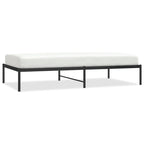 Telaio letto in acciaio verniciato a polvere con doghe rinforzate 81,5x41,1x35,6