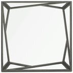 Tavolino da Caffè Mid-Century con Piano in Vetro 34L x 34P x 15A