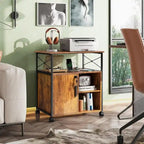File Cabinet with Charging Station - 16.06D x 23.62W x 25.91H