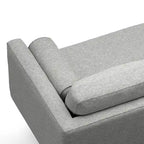 Divano Sezionale a L Moderno Metà Secolo con Chaise, 259 cm, Lato Sinistro