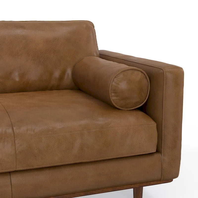 Divano Sezionale a L Moderno Metà Secolo con Chaise, 259 cm, Lato Sinistro